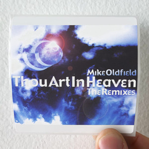 Mike Oldfield Thou Art In Heaven The Remixes Album Cover Sticker Mike Oldfield Thou Art In Heaven The Remixes Album Cover Sticker