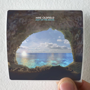 Mike Oldfield Man On The Rocks 1 Album Cover Sticker
