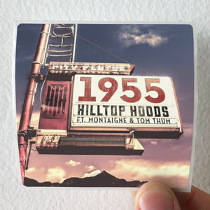 Montaigne 1955 Album Cover Sticker