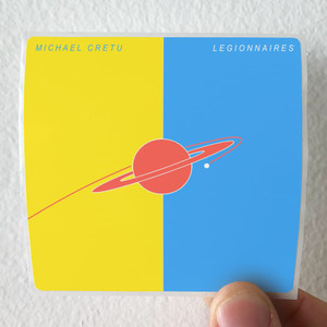 Michael Cretu Legionnaires Album Cover Sticker Michael Cretu Legionnaires Album Cover Sticker