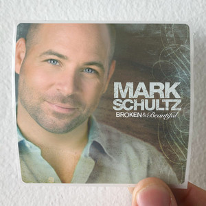 Mark Schultz Broken Beautiful Album Cover Sticker Mark Schultz Broken Beautiful Album Cover Sticker