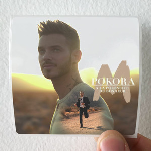 M Pokora  La Poursuite Du Bonheur Album Cover Sticker