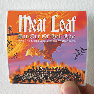 Melbourne Symphony Orchestra Bat Out Of Hell Live Album Cover Sticker