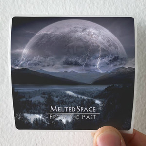 Melted Space From The Past Album Cover Sticker