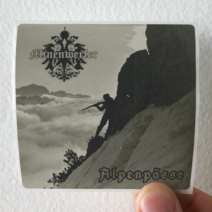 Minenwerfer Alpenpsse Album Cover Sticker