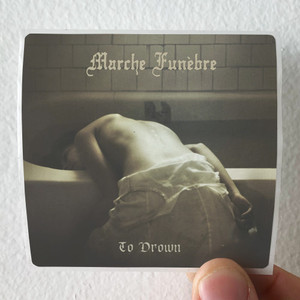 Marche Funebre To Drown Album Cover Sticker
