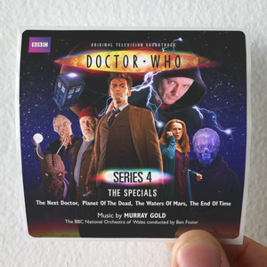Murray Gold Doctor Who Series 4 The Specials Album Cover Sticker Murray Gold Doctor Who Series 4 The Specials Album Cover Sticker