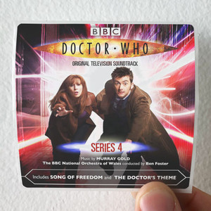Murray Gold Doctor Who Series 4 Album Cover Sticker Murray Gold Doctor Who Series 4 Album Cover Sticker
