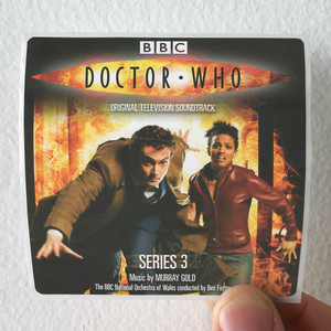 Murray Gold Doctor Who Series 3 Original Television Soundtrack Album Cover Sticker