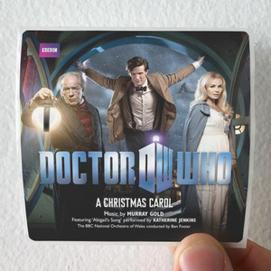 Murray Gold Doctor Who A Christmas Carol Album Cover Sticker