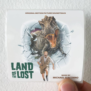 Michael Giacchino Land Of The Lost Album Cover Sticker Michael Giacchino Land Of The Lost Album Cover Sticker