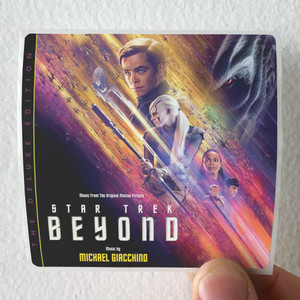 Michael Giacchino Star Trek Beyond Album Cover Sticker