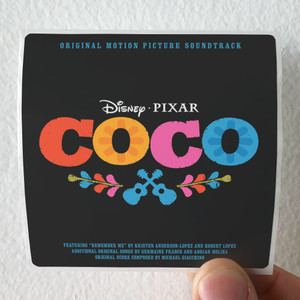 Michael Giacchino Coco Album Cover Sticker