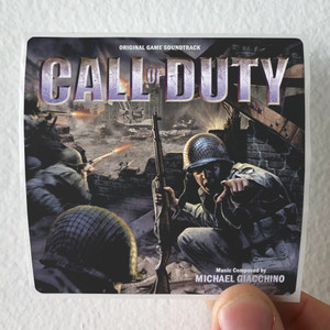 Michael Giacchino Call Of Duty Album Cover Sticker Michael Giacchino Call Of Duty Album Cover Sticker