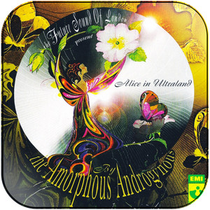 Amorphous Androgynous Alice In Ultraland Album Cover Sticker Album Cover Sticker