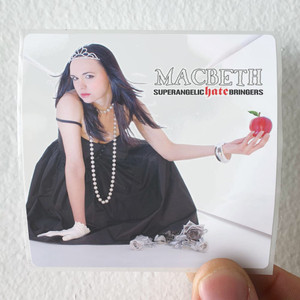 Macbeth Superangelic Hate Bringers Album Cover Sticker Macbeth Superangelic Hate Bringers Album Cover Sticker