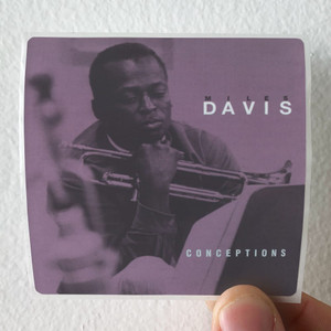 Miles Davis Conception 1 Album Cover Sticker