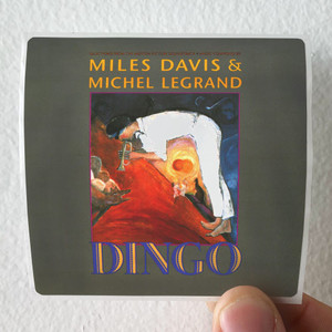 Miles Davis Dingo Album Cover Sticker