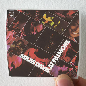 Miles Davis Miles Davis At Fillmore Album Cover Sticker