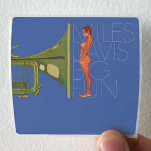 Miles Davis Big Fun Album Cover Sticker
