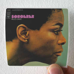 Miles Davis Sorcerer Album Cover Sticker