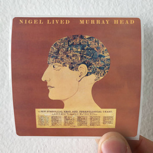 Murray Head Nigel Lived Album Cover Sticker
