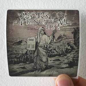 Mors Principium Est And Death Said Live Album Cover Sticker Mors Principium Est And Death Said Live Album Cover Sticker
