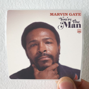 Marvin Gaye Youre The Man Album Cover Sticker