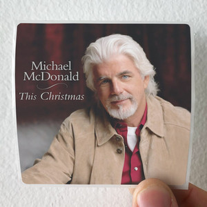 Michael McDonald This Christmas Album Cover Sticker