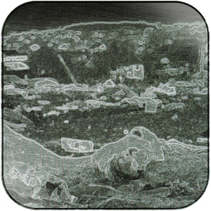 Xiu Xiu Knife Play Album Cover Sticker