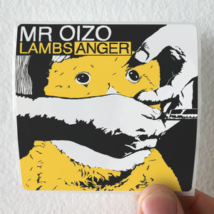 Mr Oizo Lambs Anger Album Cover Sticker