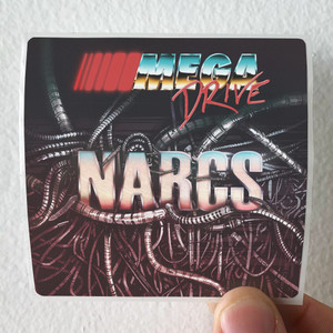 Mega Drive Narcs Album Cover Sticker