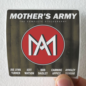 Mothers Army The Complete Discography Album Cover Sticker Mothers Army The Complete Discography Album Cover Sticker
