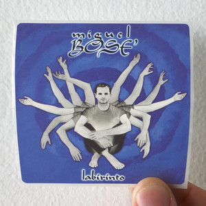 Miguel Bose Labirinto Album Cover Sticker