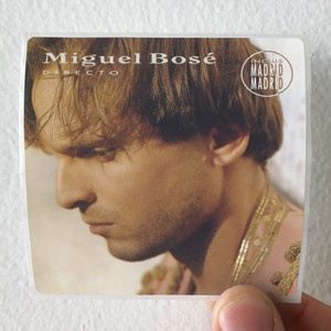Miguel Bose Directo Album Cover Sticker Miguel Bose Directo Album Cover Sticker