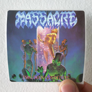 Massacre Inhuman Condition Album Cover Sticker Massacre Inhuman Condition Album Cover Sticker