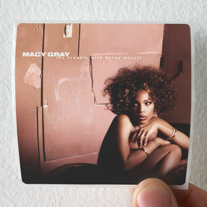 Macy Gray The Trouble With Being Myself Album Cover Sticker Macy Gray The Trouble With Being Myself Album Cover Sticker