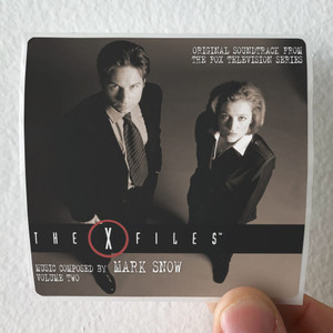 Mark Snow The X Files Volume Two Album Cover Sticker Mark Snow The X Files Volume Two Album Cover Sticker