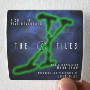 Mark Snow The X Files A Suite In Five Movements Album Cover Sticker Mark Snow The X Files A Suite In Five Movements Album Cover Sticker