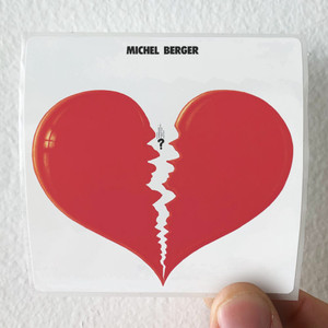 Michel Berger Michel Berger Cur Bris Album Cover Sticker Michel Berger Michel Berger Cur Bris Album Cover Sticker