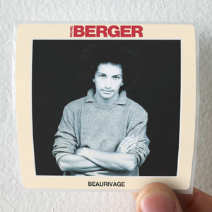 Michel Berger Beaurivage Album Cover Sticker