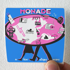 Monade A Few Steps More Album Cover Sticker