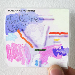 Marianne Faithfull A Childs Adventure Album Cover Sticker
