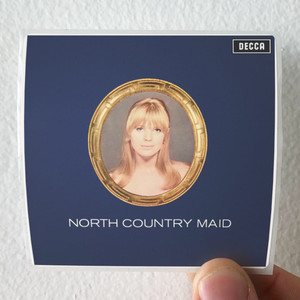 Marianne Faithfull North Country Maid Album Cover Sticker