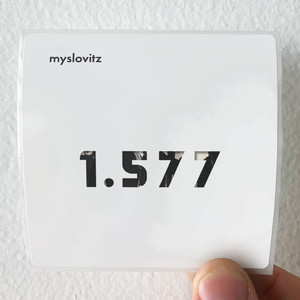 Myslovitz 1577 Album Cover Sticker