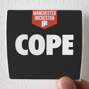 Manchester Orchestra Cope Album Cover Sticker