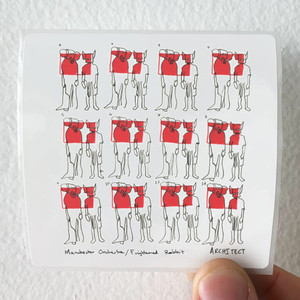 Manchester Orchestra Make It To Me Architect Album Cover Sticker Manchester Orchestra Make It To Me Architect Album Cover Sticker