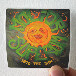 Molior Superum Into The Sun Album Cover Sticker