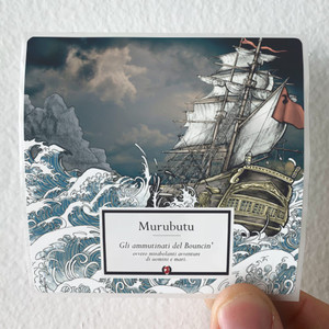 Murubutu Gli Ammutinati Del Bouncin Album Cover Sticker