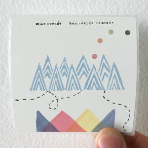 Mice Parade Bem Vinda Vontade Album Cover Sticker Mice Parade Bem Vinda Vontade Album Cover Sticker